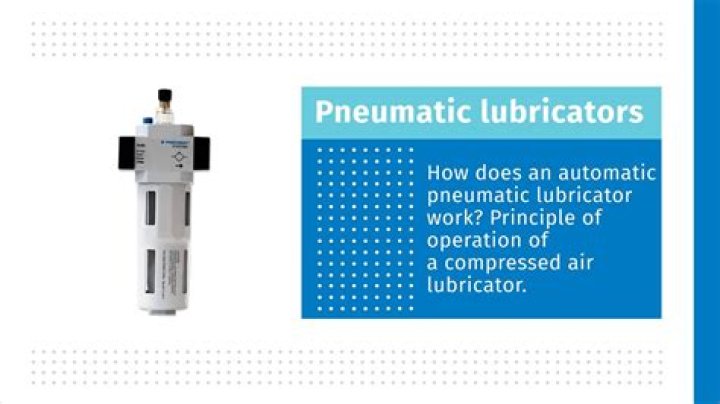 Why would a lubricator be used in a pneumatic system?